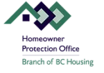 Homeowner Protection Office and Branch of BC Housing logo